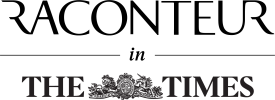 Raconteur in The Times Logo